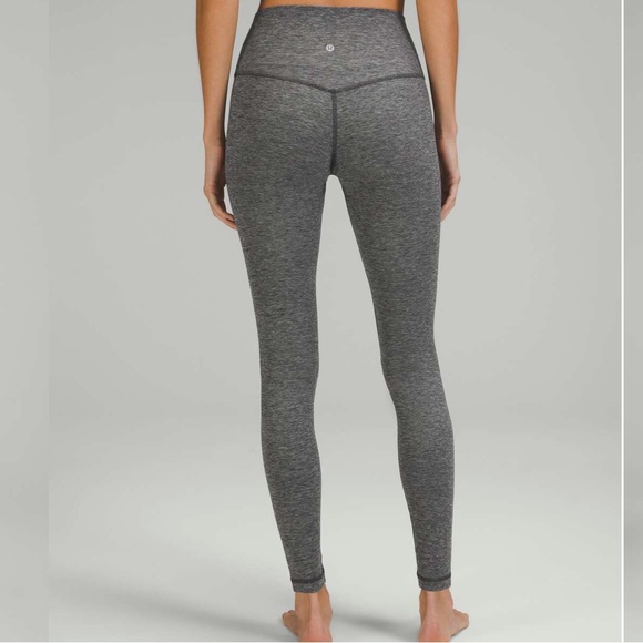 Lululemon Heathered Graphite Grey High-Rise Pants 28” - Picture 2 of 11